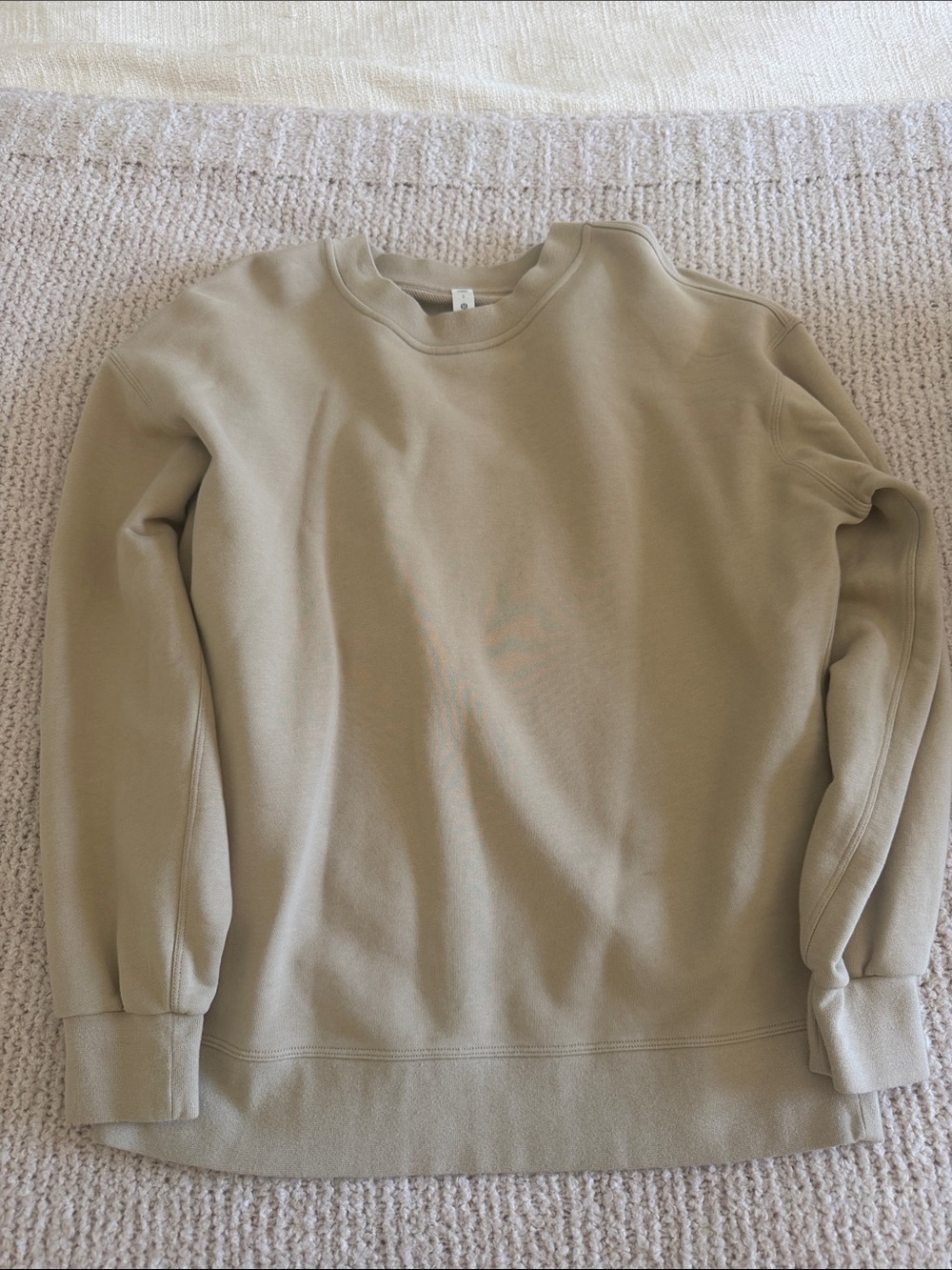 lululemon athletica Classic Crewneck Sweater - Tan
